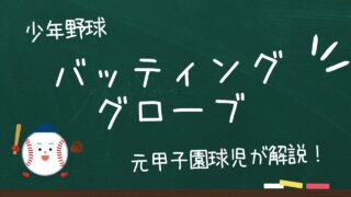 【完全保存版】野球少年のバッティンググローブ徹底比較！耐久性・コスパ・成長期におすすめの選び方 